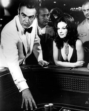 Diamonds Are Forever Sean Connery places craps bet with Lana Wood 8x10 photo