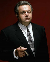 Paul Sorvino in suit holding cigar as Big Paulie from Goodfellas 8x10 photo