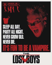 The Lost Boys movie poster artwortk 8x10 inch photo Kiefer Sutherland