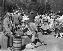 Night Passage James Stewart plays accordian whilst girls dance 8x10 inch photo