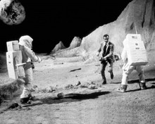 Diamonds Are Forever Sean Connery runs across lunar landscape 8x10 inch photo