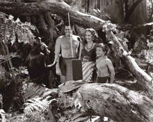 Tarzan Triumphs Johnny Weissmuller Frances Gifford Johnny Sheffield 8x10 photo