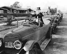 If I Had A Million 1932 W.C. Fields in his car other cars behind him 8x10 photo