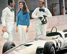 Grand Prix 1966 James Garner Jessica Walter Brian Bedford on track 8x10 photo