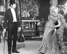 Hello Dolly Walter Matthau in tux & top hat Barbra Streisand 8x10 inch photo