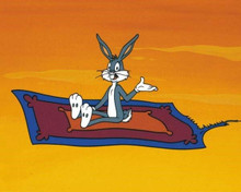 Bugs Bunny flies on magic carpet 8x10 inch photo