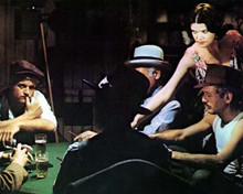 The Sting 1973 Robert Redford & Paul Newman play poker 8x10 inch photo