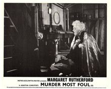 Murder Most Foul 1964 Margaret Rutherford as Miss Marple finds body 8x10 photo