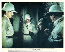 Papillon 1973 Williams Smithers greets Steve McQueen in jail 8x10 inch photo