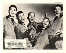 Frankie Lymon and The Teenagers 1956 Rock Rock Rock Alan Freed 8x10 inch photo
