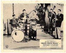 LaVern Baker performs with band on 1956 Rock Rock Rock movie 8x10 photo
