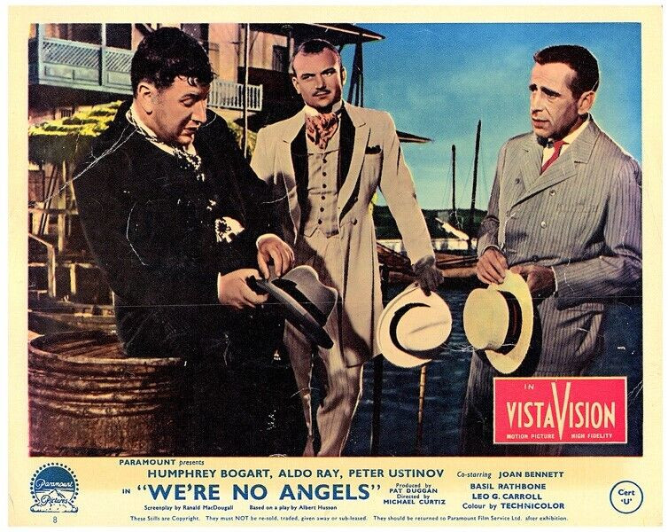 We re No Angels 1955 Peter Ustinov Humphrey Bogart Basil Rathbone