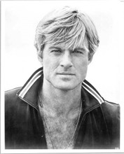 Robert Redford iconic 1970's portrait in open casual jacket 8x10 inch photo