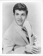 Tommy Sands 1958 publicity portrait in suit and tie 8x10 inch photo