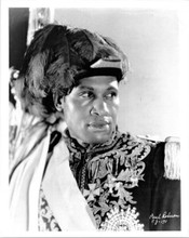 Paul Robeson 1933 in uniform as Emperor Jones 8x10 inch photo