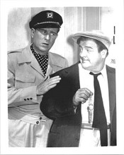 Abbott and Costello Lou watches Bud hold wristwatch 8x10 inch photo