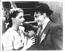 James Cagney charms unidentified girl 8x10 inch photo