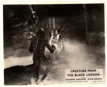 Creature From The Black Lagoon Gill Man Julia Adams Richard Carlson 8x10 photo