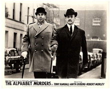 The Alphabet Murders 1965 Robert Morley Tony Randall in London 8x10 inch photo