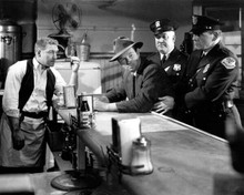 The Asphalt Jungle 1950 Sterling Hayden sits at diner counter cops 8x10 photo