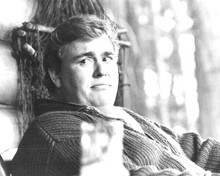 John Candy seated pose in cardigan 1988 The Great Outdoors 8x10 inch photo