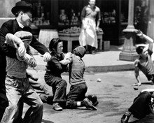 Boy's Town 1938 Spencer Tracy stops kids fighting in street 8x10 inch photo