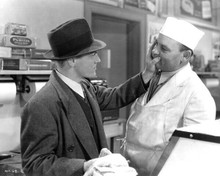 James Cagney gets tough with butcher shop man 8x10 inch photo