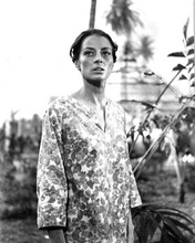 Capucine in flower print dress 1967 movie The Seventh Dawn 8x10 inch photo