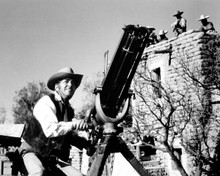 Dean Martin aims Gatling gun 1971 western Something Big 8x10 inch photo