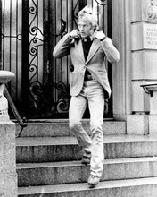 Robert Redford walks down steps 1975 Three Days of the Condor 8x10 inch photo