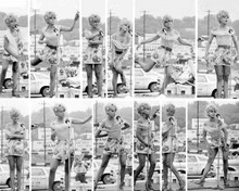 Nashville 1975 Barbara Harris composite of images on stage singing 8x10 photo
