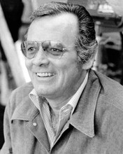 David Janssen smiling in glasses 1975 on set Once is Not Enough 8x10 photo
