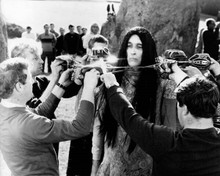 The Wicker Man 1973 Christopher Lee in ring of swords 8x10 inch photo