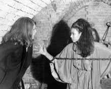 Satanic Rites of Dracula 1973 Joanna Lumley faces Valerie Van Ost 8x10 photo