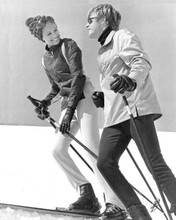 Downhill Racer 1969 Camilla Sparv on the slopes with Robert redford 8x10 photo