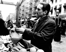 The Godfather Part II Robert De Niro shops for fruit Little Italy 8x10 photo