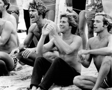 Lifeguard 1976 Sam Elliott Parker Stevenson in beach game scene 8x10 inch photo