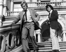 All The President's Men Redford & Hoffman at Library of Congress 8x10 photo