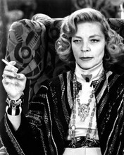 Murder on the Orient Express 1974 Lauren Bacall Mrs Hubbard smoking 8x10 photo