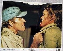 Soylent Green 1973 Charlton Heston confronts Chuck Connors 8x10 inch photo