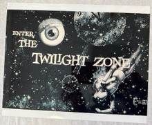 The Twilight Zone TV series classic opening sequence imagery 8x10 inch photo