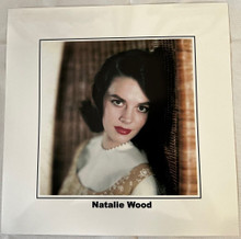 Natalie Wood gorgeous 1950's era glamour portrait red lipstick 12x12 inch photo