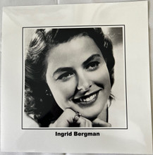 Ingrid Bergman with lovely smile from Casablanca 12x12 inch art print photograph
