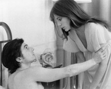 Day For Night 1973 Jacqueline Bisset looks at Jean-Pierre Leaud 8x10 photo