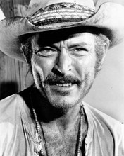 Lee Van Cleef gives his iconic smile as Jaroo 1970 western El Condor 8x10 photo