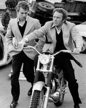 Freebie and the Bean James Caan on Montesa motorcycle & Mike Bast 8x10 photo