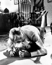 Eugenie 1970 Marie Liljedahl & Jack Taylor hot scene on floor 8x10 inch photo
