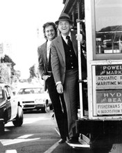 Streets of San Francisco Michael Douglas Karl Malden ride cable car 8x10 photo