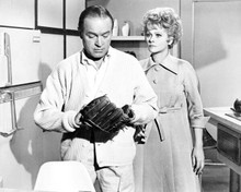 Critic's Choice 1960 Bob Hope with catchers mit Lucille Ball 8x10 inch photo