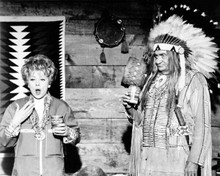 Here's Lucy 1969 Lucy & The Indian Chief Lucille Ball Paul Fix 8x10 inch photo
